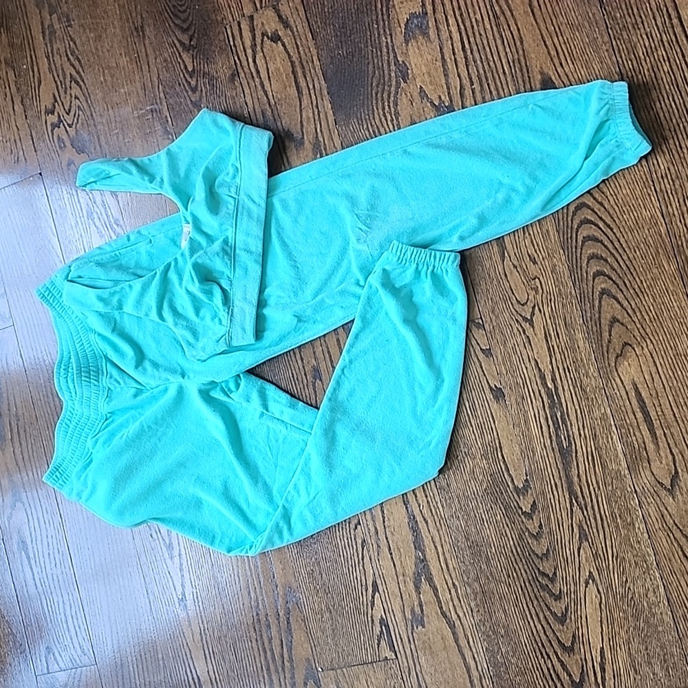 Jenni Sports Bra and Jogger French Terry Set